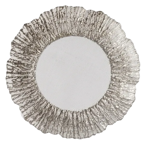 Bajo plato - Agua de Mar Silver